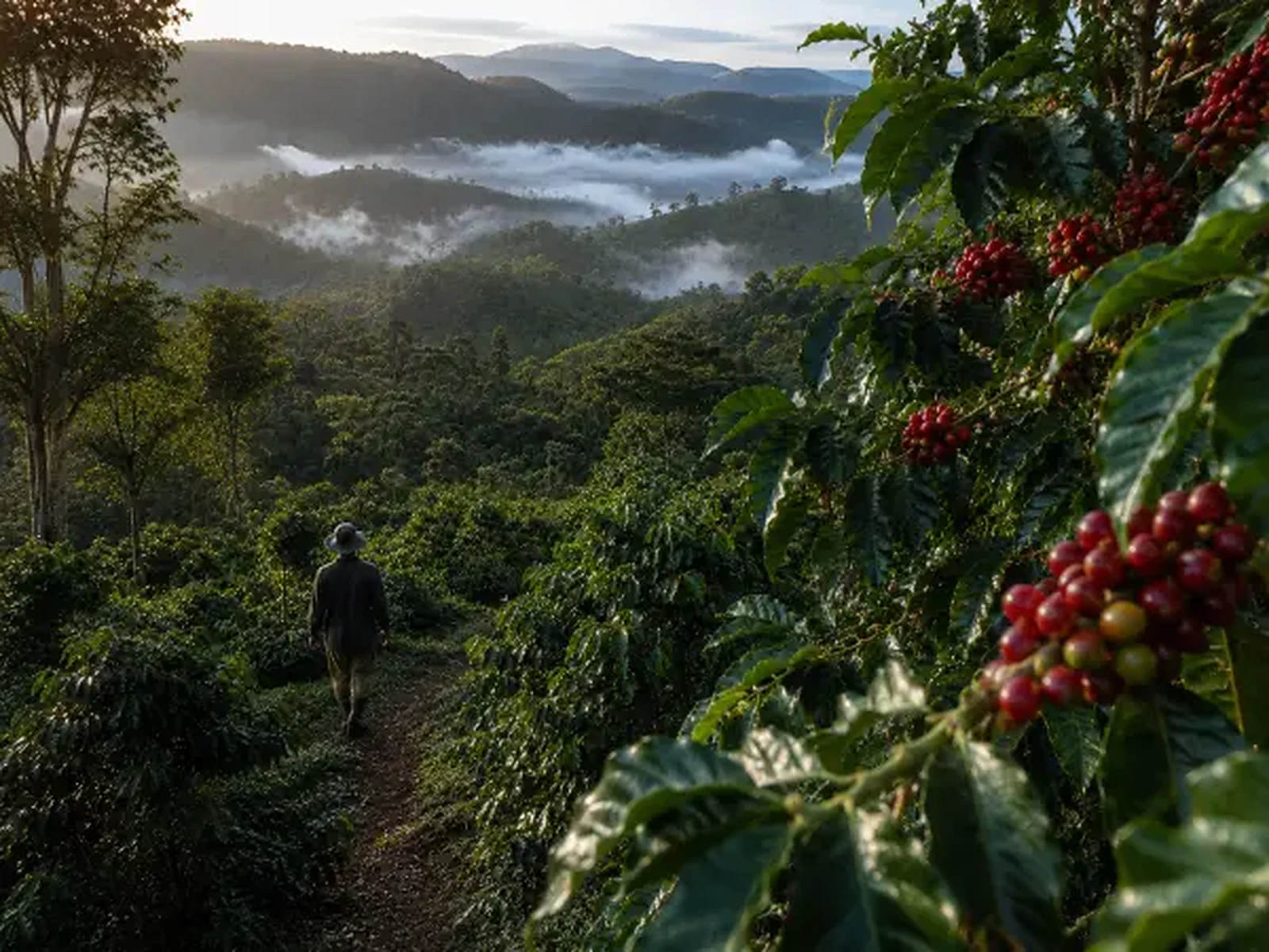 Ethiopia coffee farm