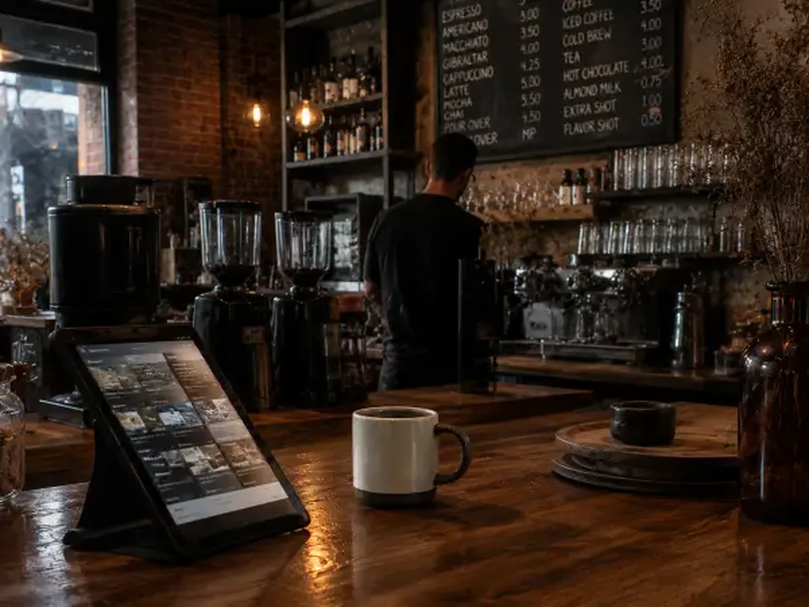 AI barista interaction