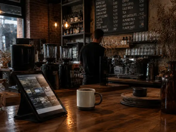 AI barista interaction